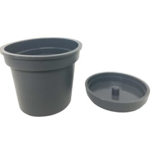 Maceta de Plastico Gris